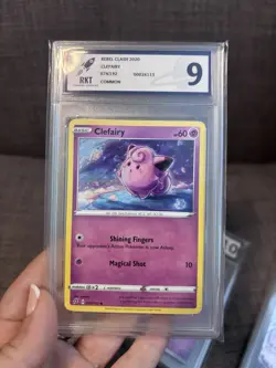 Bundle 3 Clefairy Pokemon Card Slabs Bundle RKT Graded Clefairy - Image 3