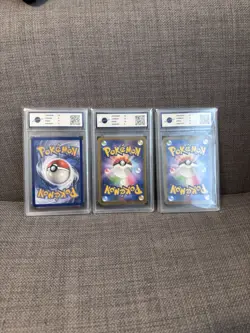 Bundle 3 Clefairy Pokemon Card Slabs Bundle RKT Graded Clefairy - Image 5