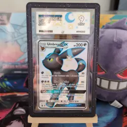 Pokemon TCG Umbreon GX SV69/SV94 Hidden Fates Shiny Rare Holo Ace 9 - Image 1