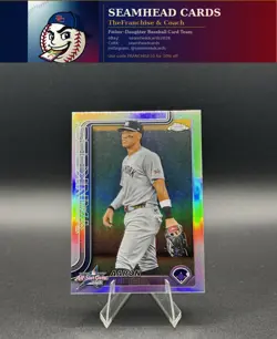 2025 Topps Chrome Aaron Judge All‑Star Game Refractor Yankees ASG Insert - Image 1