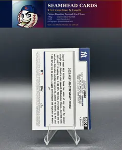 2025 Topps Chrome Aaron Judge All‑Star Game Refractor Yankees ASG Insert - Image 2
