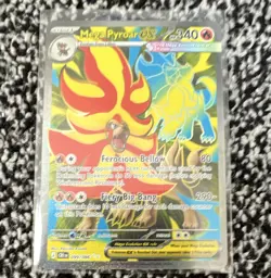 The Pokemon Company Mega Pyroar EX 099/108 Evolutions Ultra Rare Full Art Holo - Image 1