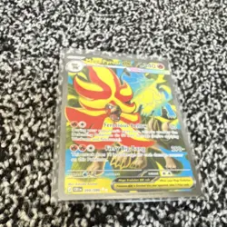 The Pokemon Company Mega Pyroar EX 099/108 Evolutions Ultra Rare Full Art Holo - Image 3