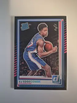 VJ Edgecombe 2025-26 Donruss Basketball Black One Of One 🔥 1/1 - Image 3