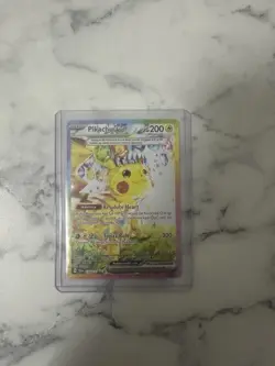 Pokemon TCG - Pikachu EX 238/191 Illustration Rare Surging Sparks NM - Image 1
