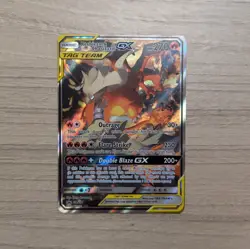 Reshiram & Charizard GX SM201 Sun & Moon Promo Ultra Rare Pokemon Card - NM - Image 1