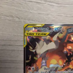 Reshiram & Charizard GX SM201 Sun & Moon Promo Ultra Rare Pokemon Card - NM - Image 2