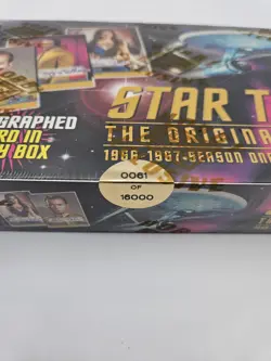 RARE!!! 1997 Star Trek The Original Series Season One 1966-67 Trading Card Box - Image 2