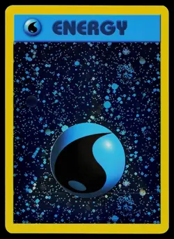 Pokemon Card - Water Energy WotC 2002 League Promo Energize Holo Promo - Image 1