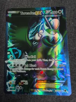 Pokemon Tornadus EX 114/116 Plasma Freeze Ultra Rare Holo 180 HP Card - Image 1