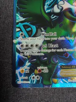 Pokemon Tornadus EX 114/116 Plasma Freeze Ultra Rare Holo 180 HP Card - Image 2