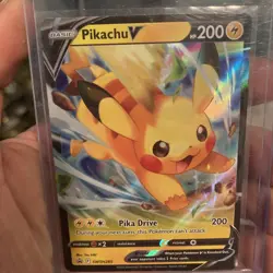 Pikachu V SWSH285 SWSH: Sword & Shield Promo Cards Holo - Image 1