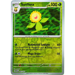 Sunflora - Reverse Holo - Pokemon Scarlet & Violet Twilight Masquerade #007/167 - Image 2