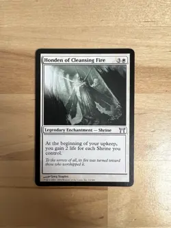 Honden of Cleansing Fire Champions of Kamigawa Regular - Image 1