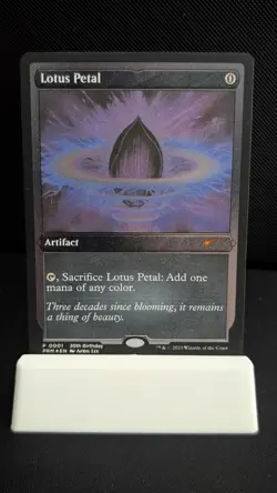 Lotus Petal (Foil Etched) - Foil NM MTG Unique and Miscellaneous Promos - Image 1