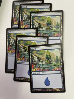 MTG - Island (287) Lorwyn x6 -LP/MP - Ron Spears Art - Image 1