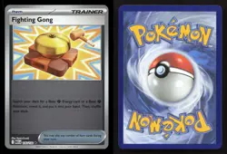 Fighting Gong 187/217 Ascended Heroes Reverse Holo NM/M Pokemon - Image 3