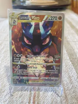 2023 Pokemon Lucario VSTAR SWSH291 (Sealed) Black Star Promo Holo Pokemon Card - Image 1