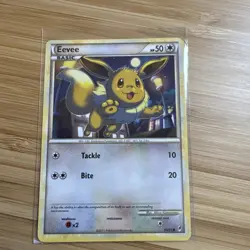 Pokemon Eevee TCG Call of Legends Card 56/95 Regular Common, Near Mint Condition - Image 1
