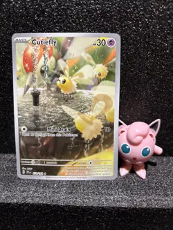 Pokemon Card TCG - Cutiefly 172/162 Illustration Rare Temporal Forces Near Mint - Image 1