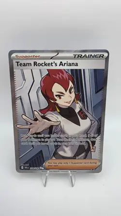 Pokemon TCG - Destined Rivals - 224/182 Team Rocket's Ariana - Image 1