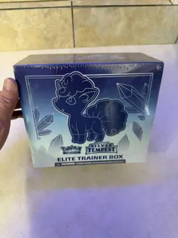 Pokemon Sword & Shield Silver Tempest Elite Trainer Box ETB Sealed - Image 1