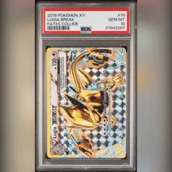PSA 10 Lugia Break 79/124 X&Y Fates Collide 2016 GEM MINT Pokemon Card - Image 1