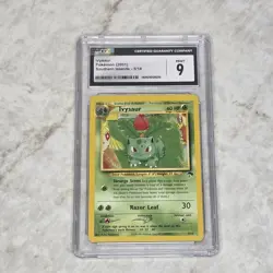 CGC 9 Ivysaur 2001 Southern Islands 5/18 Pokemon Vintage WOTC Rare English - Image 1
