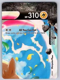 Morpeko V-Union SWSH216 Holo Promo Sword & Shield Promo Pokemon NM - LP - Image 1