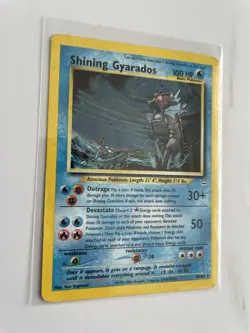 Pokemon Shining Gyarados 65/64 Holo Secret Rare Neo Revelation - Image 1