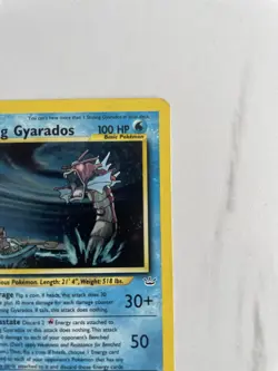 Pokemon Shining Gyarados 65/64 Holo Secret Rare Neo Revelation - Image 4
