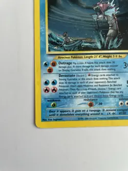 Pokemon Shining Gyarados 65/64 Holo Secret Rare Neo Revelation - Image 5