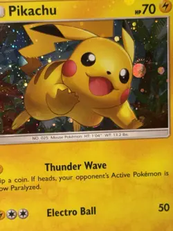 Pokemon TCG Pikachu SM76 Cosmos Promo ‘moon Swirl’ - Bleed MP ✨ - Image 3