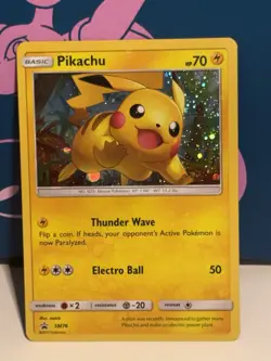 Pokemon TCG Pikachu SM76 Cosmos Promo ‘moon Swirl’ - Bleed MP ✨ - Image 4
