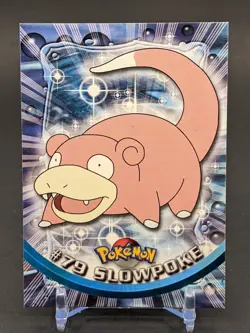 Topps Slowpoke #79 - (M/NM) Non Holo - 1st Edition (Blue Label) Pokemon - Image 1