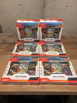 Sealed Pokemon - 2026 First Partner Illustration Collection Series 2 Lot Of 6 - Image 1
