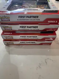 Pokemon First Partners Illustration Collection Series 2 New & Sealed SEE PHOTOS - Image 1