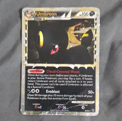 Umbreon Prime 86/90 Undaunted Holo Ultra Rare English 2010 Stage 1 HP 100 - Image 1