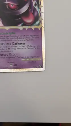 Pokemon Gengar PRIME 94/102 Triumphant Holo RARE ~ LP - Image 3