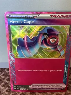 The Pokemon Company Hero's Cape 152/162 SV05 Temporal Forces ACE SPEC Holo ENG - Image 2