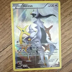 Pokemon TCG Arceus XY83 XY Promo Holo 120 HP English Basic 2015 - Image 1