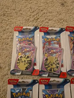 Lot Of 8 Packs: Pokemon TCG Paradox Rift Checklane Blister Booster Packs - Image 2
