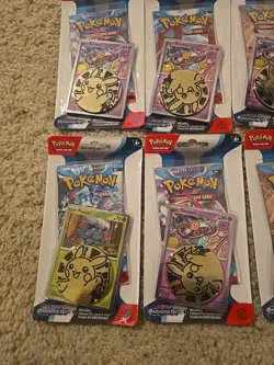 Lot Of 8 Packs: Pokemon TCG Paradox Rift Checklane Blister Booster Packs - Image 3