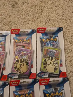 Lot Of 8 Packs: Pokemon TCG Paradox Rift Checklane Blister Booster Packs - Image 5