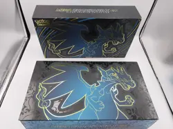 Pokemon Mega Charizard X EX UPC Ultra Premium Collection Empty Box + Accessories - Image 1