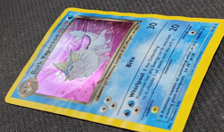 Vintage Dark Vaporeon 9/110 | Pokemon Legendary Collection Holo Water Damage - Image 2