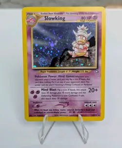 Pokemon TCG | Slowking 14/111 | Neo Genesis | Holo Rare | LP | Swirl - Image 1
