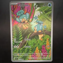 Pokemon Panpour 101/086 Sv: Black Bolt Holo Illus Rare ENG - Image 1