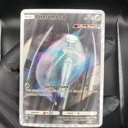 Pokemon Pheromosa Pocket TCG Custom Made Fan Art Holo With Texture - Image 1