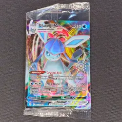 Glaceon VMAX - 041/203 - Ultra Rare - Stamped Promo - Holiday Calendar - SEALED - Image 1